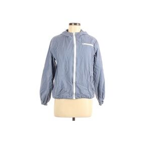 John Galt Zip Up Hoodie Light Blue Women's OS